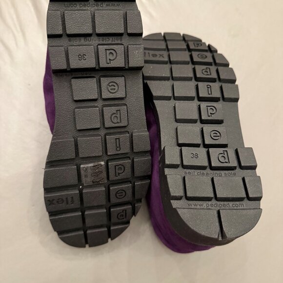 pediped Jackie purple suede boots - Picture 4 of 9